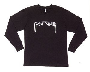 Camiseta Pit Viper Fangs Standard Long Sleeve Negros | 1374JWADN