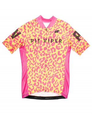 Jersey Pit Viper Wildcat Grises Rosas | 8627ZVHLQ