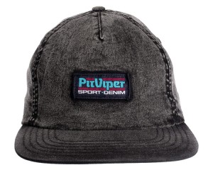 Sombreros Pit Viper Deporte Denim Unstructured Negros | 6951HUSKV