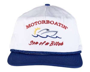 Sombreros Pit Viper Motorboatin Blancos | 0326XLVSK