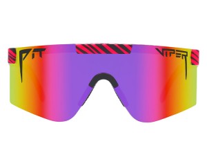The 2000s Pit Viper Hot Tropics Polarized Rojos Negros | 1284AJWFH