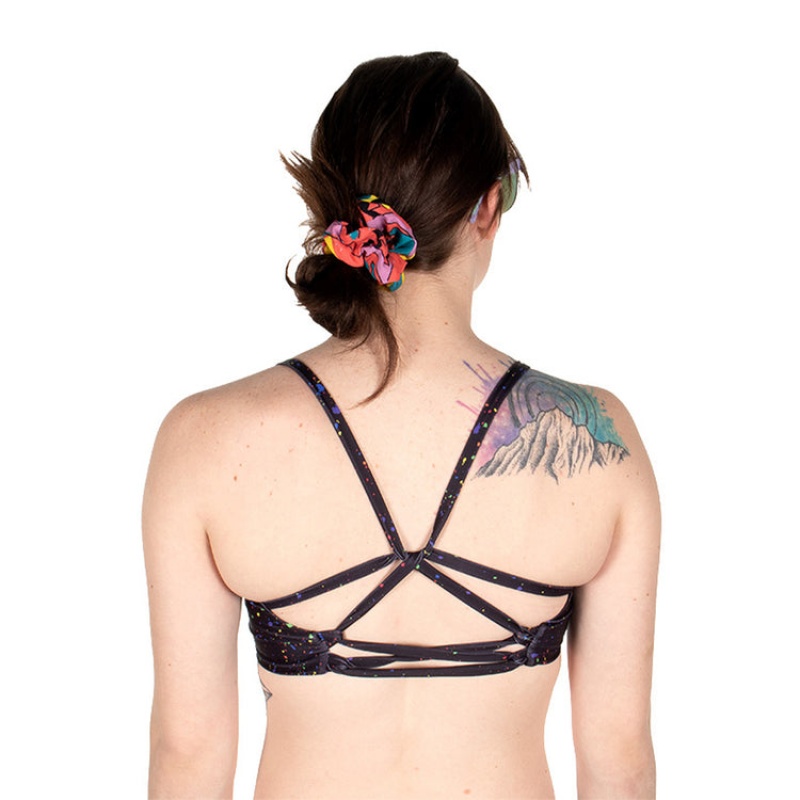 Arriba De Bikini Pit Viper Rollerdome Negros | 5134PQXFA