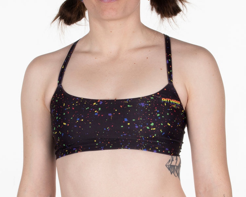 Arriba De Bikini Pit Viper Rollerdome Negros | 5134PQXFA