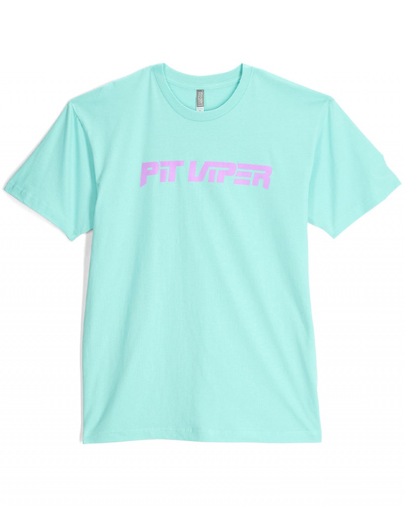 Camiseta Pit Viper Copacabana Mini Fangs Mint Turquesa | 9820STCVP