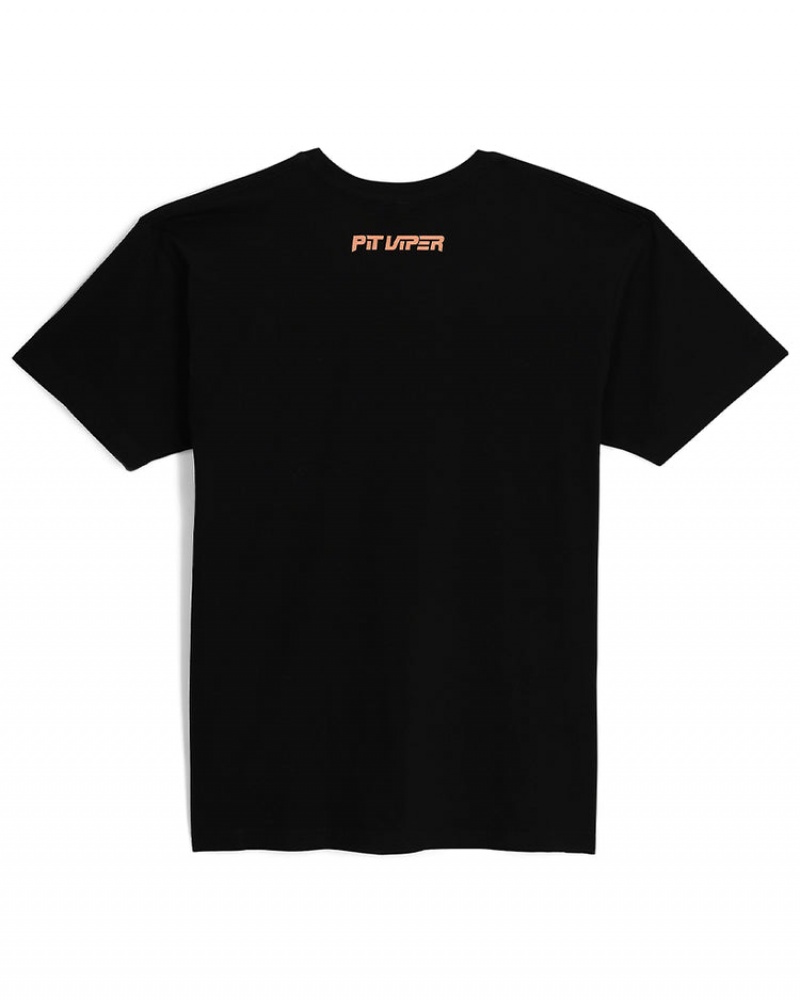 Camiseta Pit Viper Naples Pyramid Negros | 4618IYNVP