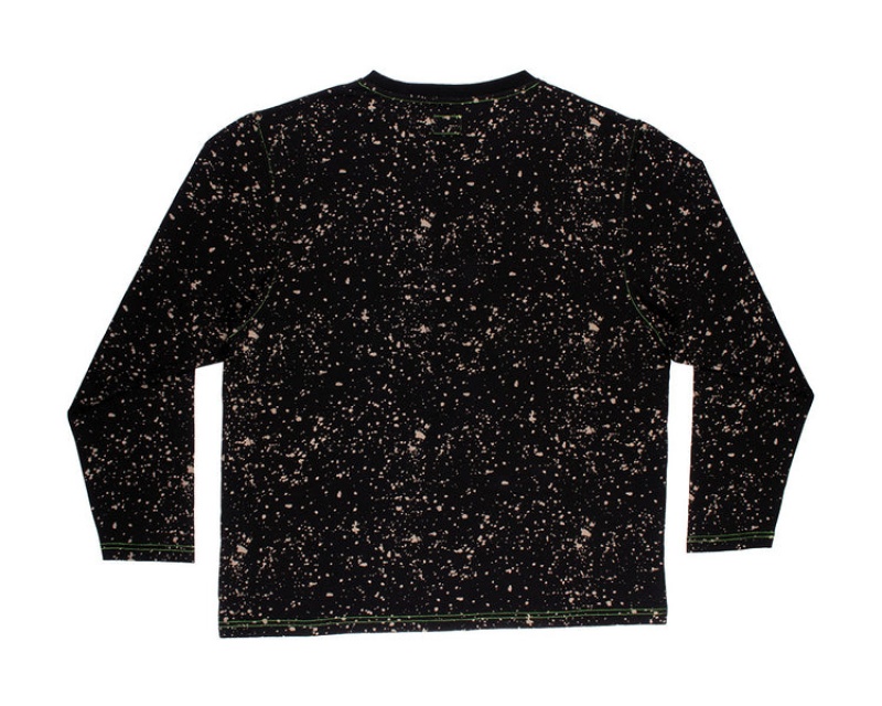 Camiseta Pit Viper Underground Key Player Long Sleeve Negros Blancos | 9458SPRDO