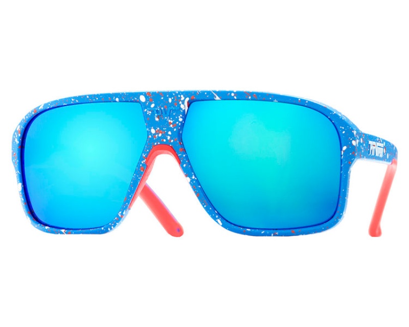 Flight Optics Pit Viper Blue Ribbon Azules | 4680GLNPA