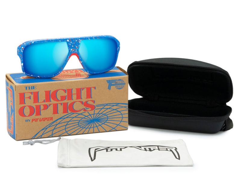 Flight Optics Pit Viper Blue Ribbon Azules | 4680GLNPA
