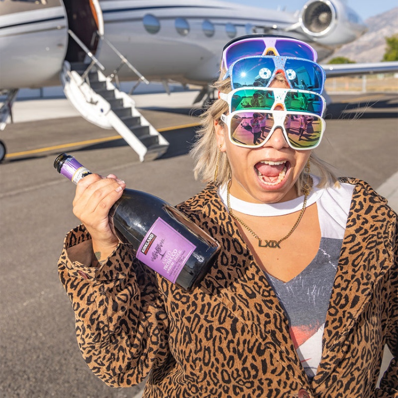 Flight Optics Pit Viper Miami Nights Blancos | 3584KFYEZ