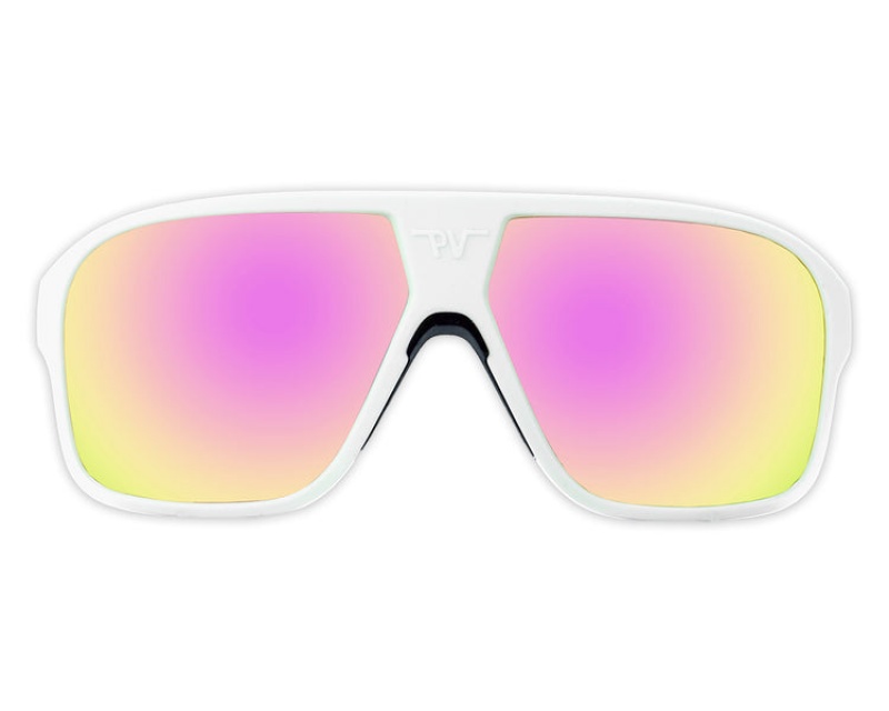 Flight Optics Pit Viper Miami Nights Blancos | 3584KFYEZ
