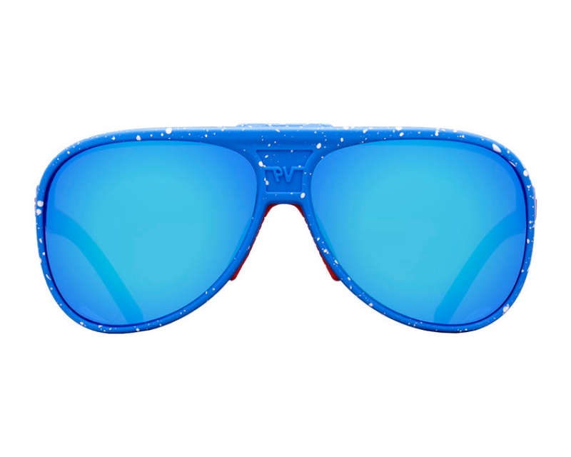 Flip-ups Pit Viper Blue Ribbon Lift-Offs Azules | 5471OAQIF