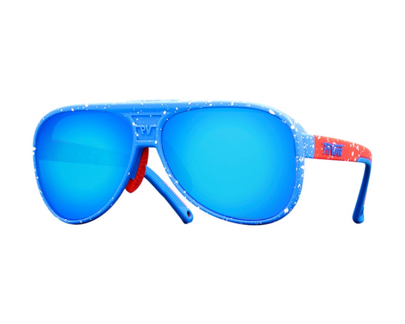 Flip-ups Pit Viper Blue Ribbon Lift-Offs Azules | 5471OAQIF