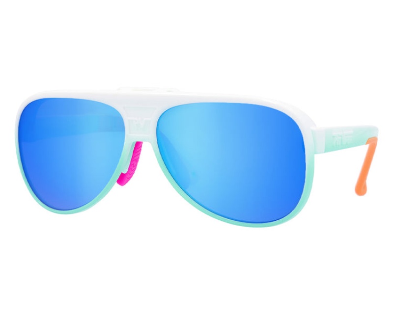 Flip-ups Pit Viper Bonaire Breeze Lift-Offs Blancos | 5832KGPYW