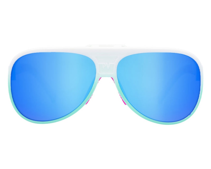 Flip-ups Pit Viper Bonaire Breeze Lift-Offs Blancos | 5832KGPYW
