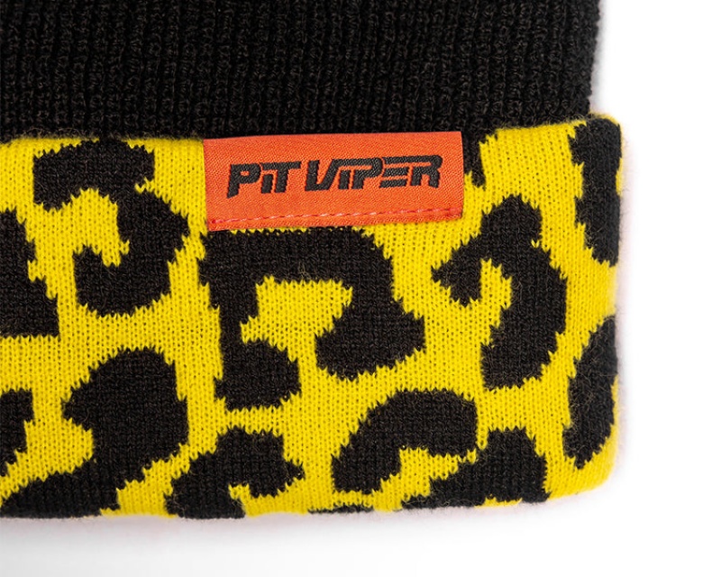 Gorros Pit Viper Carnivore Negros Amarillos | 7824MAEQO