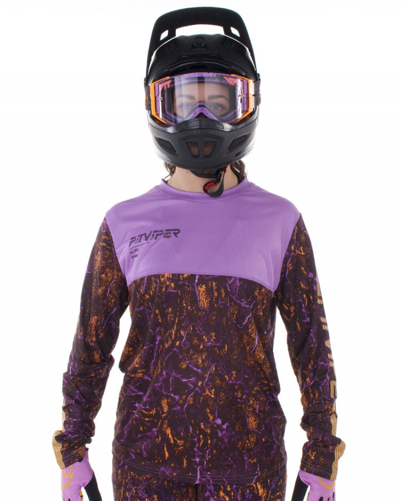 Jersey Pit Viper High Speed Off Carretera II Long Sleeve Multicolor | 0279LMDZK