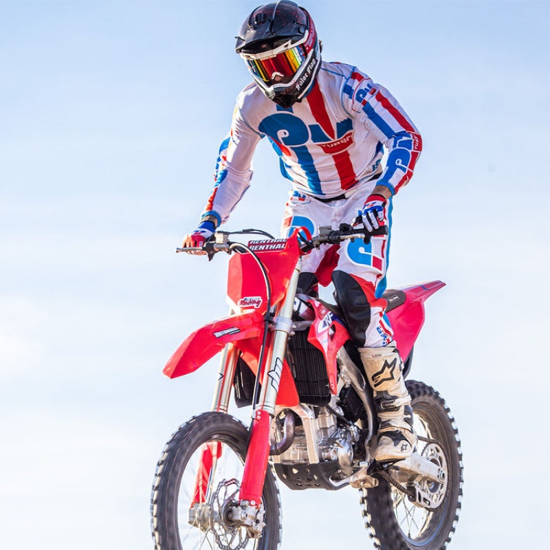 Jersey Pit Viper Roost Rocket Blancos Azules Rojos | 3605RCONK