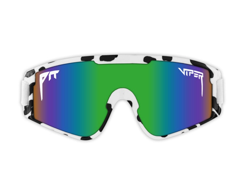Niños Pit Viper Cowabunga Vipes Blancos Negros | 6452NECDP