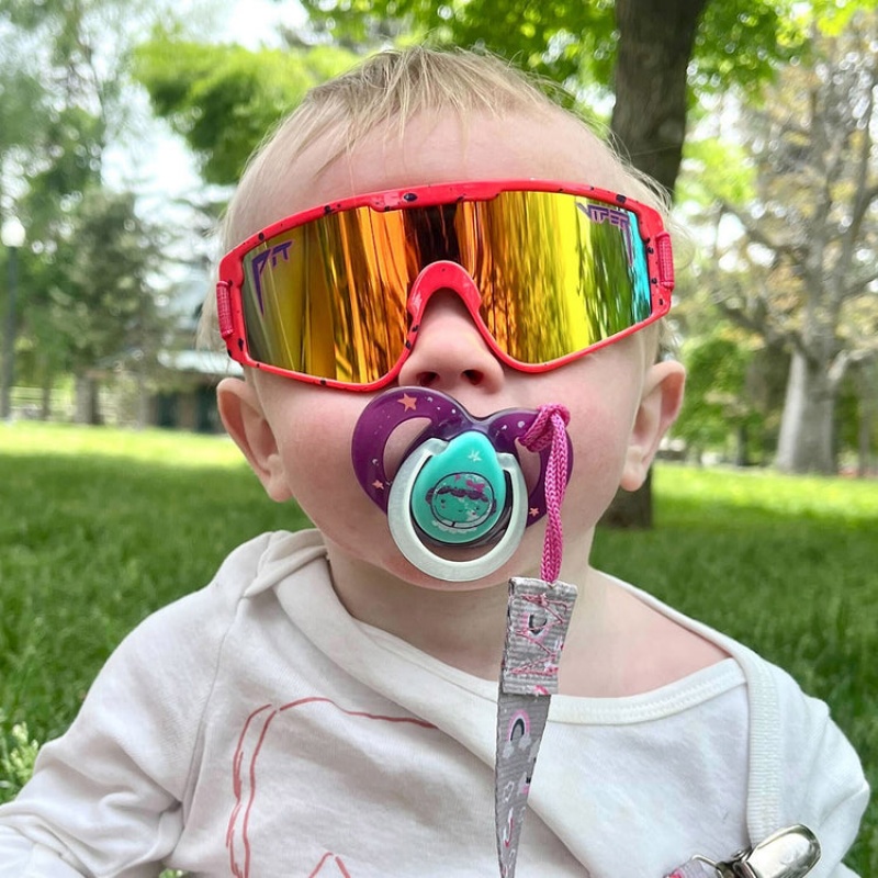 Niños Pit Viper Radical Vipes Rojos | 5398PLUCR