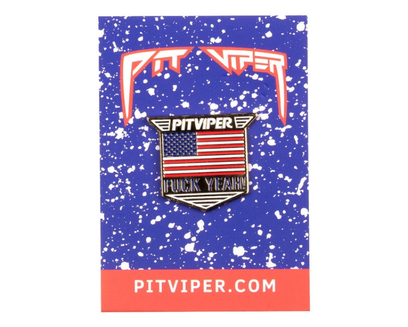Otros Accesorios Pit Viper Fuck Yeah! Pin Multicolor | 5781UYXOK