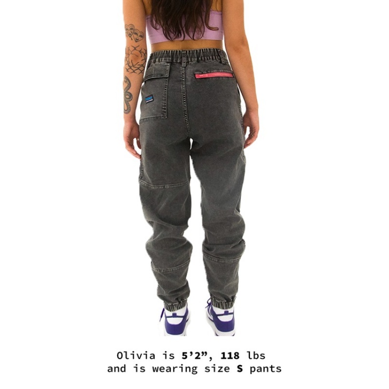 Pantalones Deportivos Pit Viper Deporte Denim Grises | 5471TXUGY