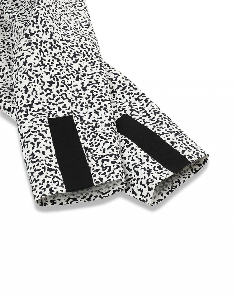 Pantalones Pit Viper High Speed off Carretera Son of Beach DH Negros Blancos Rosas | 5604LXYEA