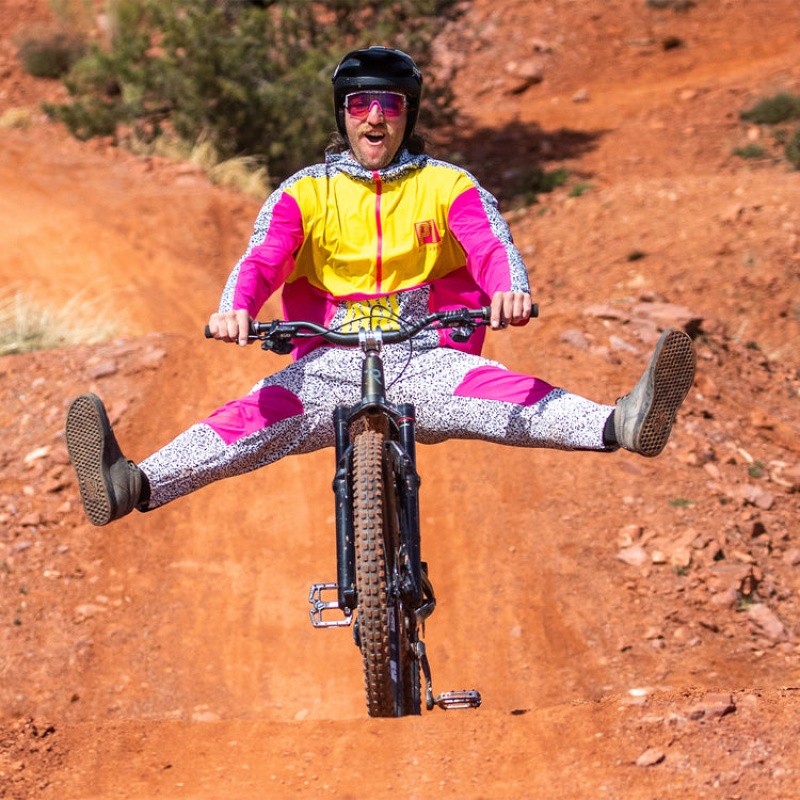 Pantalones Pit Viper High Speed off Carretera Son of Beach DH Negros Blancos Rosas | 5604LXYEA