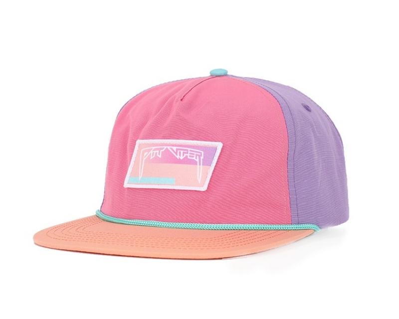 Sombreros Pit Viper Copacabana Unstructured Rosas Morados | 7963DIJRN