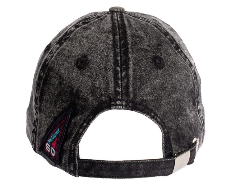 Sombreros Pit Viper Deporte Denim Unstructured Negros | 6951HUSKV