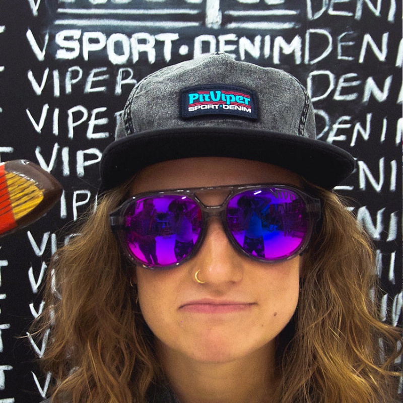 Sombreros Pit Viper Deporte Denim Unstructured Negros | 6951HUSKV