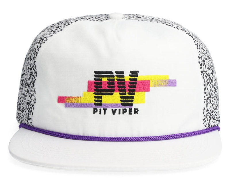 Sombreros Pit Viper Son of Beach Unstructured Blancos Negros | 7354KGOFP
