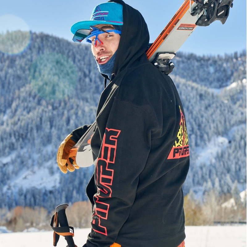 Sudadera Con Capucha Pit Viper Carnivore Negros | 7869VOJDZ