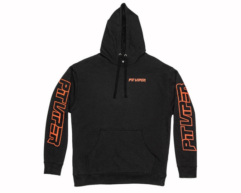 Sudadera Con Capucha Pit Viper Carnivore Negros | 7869VOJDZ