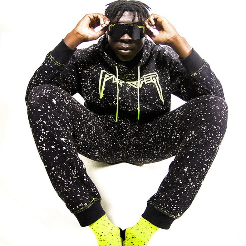 Sudadera Con Capucha Pit Viper Underground Key Player Negros Verdes | 6719TKDZQ