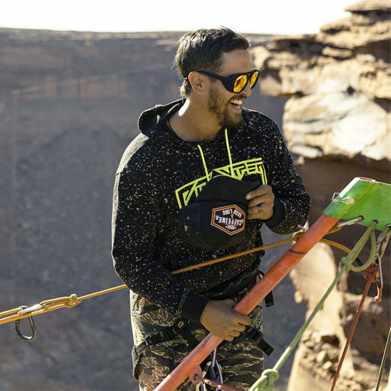 Sudadera Con Capucha Pit Viper Underground Key Player Negros Verdes | 6719TKDZQ
