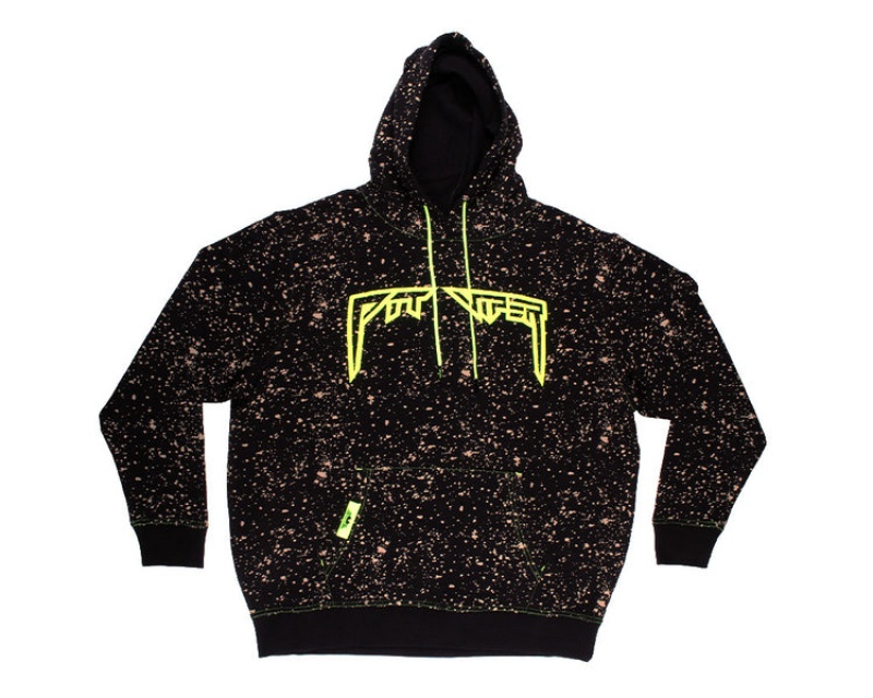 Sudadera Con Capucha Pit Viper Underground Key Player Negros Verdes | 6719TKDZQ