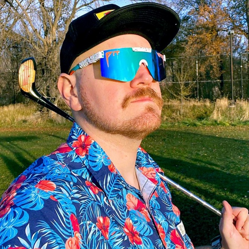 The 2000s Pit Viper Blowhole Polarized Blancos Multicolor | 6194VKITQ