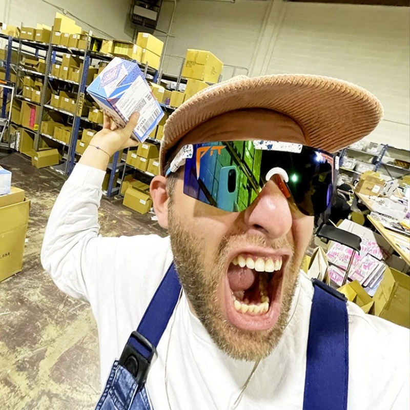 The 2000s Pit Viper Blowhole Polarized Blancos Multicolor | 6194VKITQ