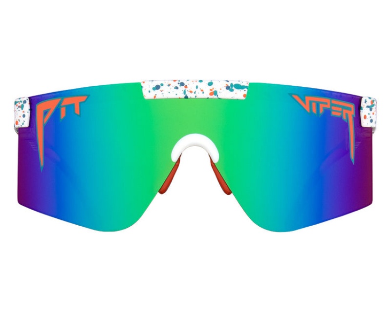 The 2000s Pit Viper Blowhole Polarized Blancos Multicolor | 6194VKITQ