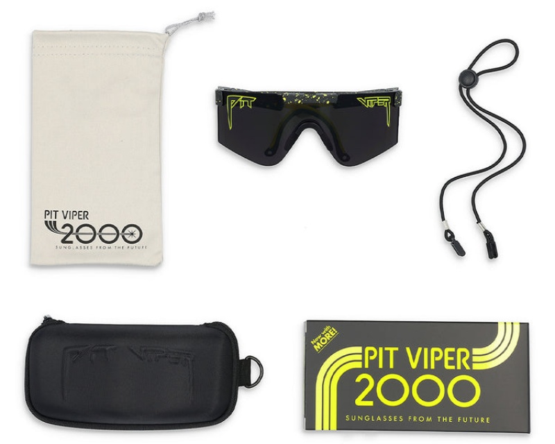 The 2000s Pit Viper Cosmos Negros Verdes | 0837SPBXT