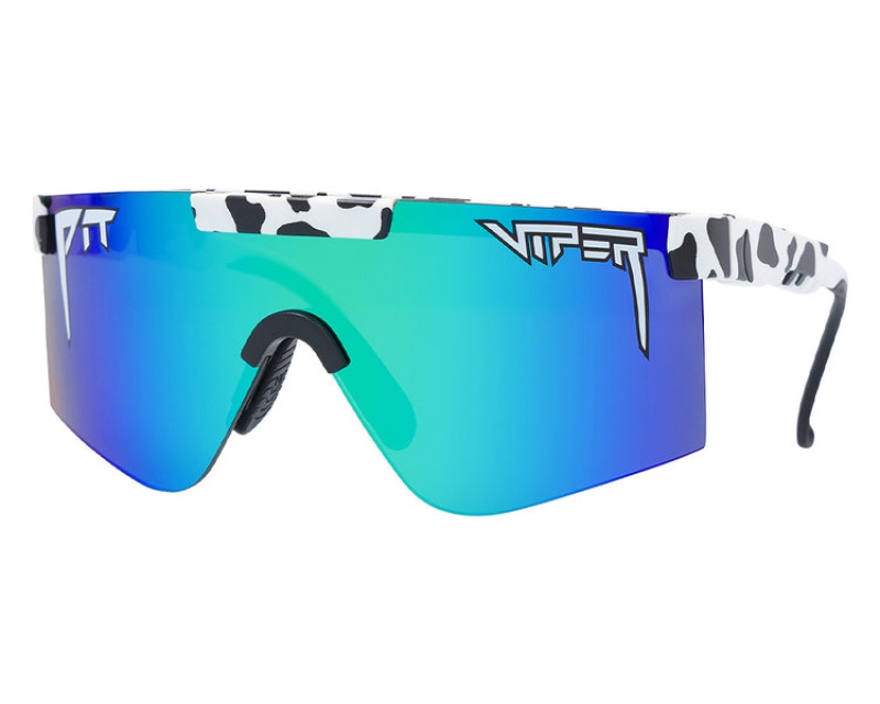 The 2000s Pit Viper Cowabunga Polarized Blancos Negros | 3249DACXO