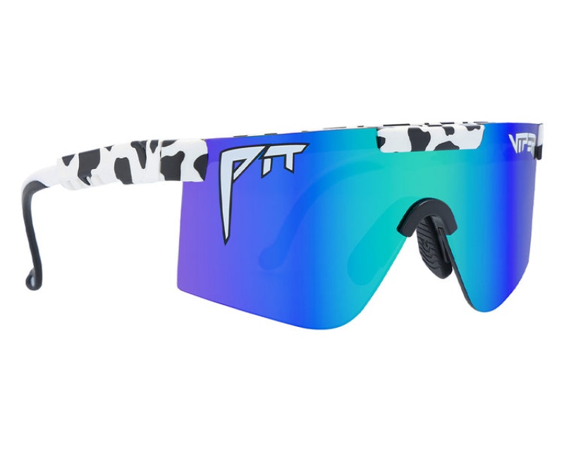 The 2000s Pit Viper Cowabunga Polarized Blancos Negros | 3249DACXO