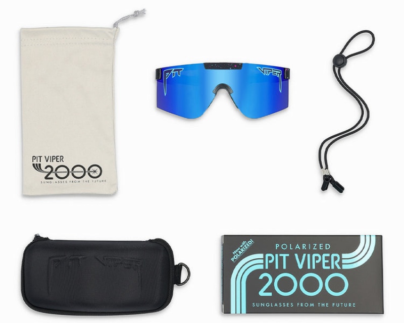 The 2000s Pit Viper Hail Sagan Polarized Negros Azules | 9072RPACH