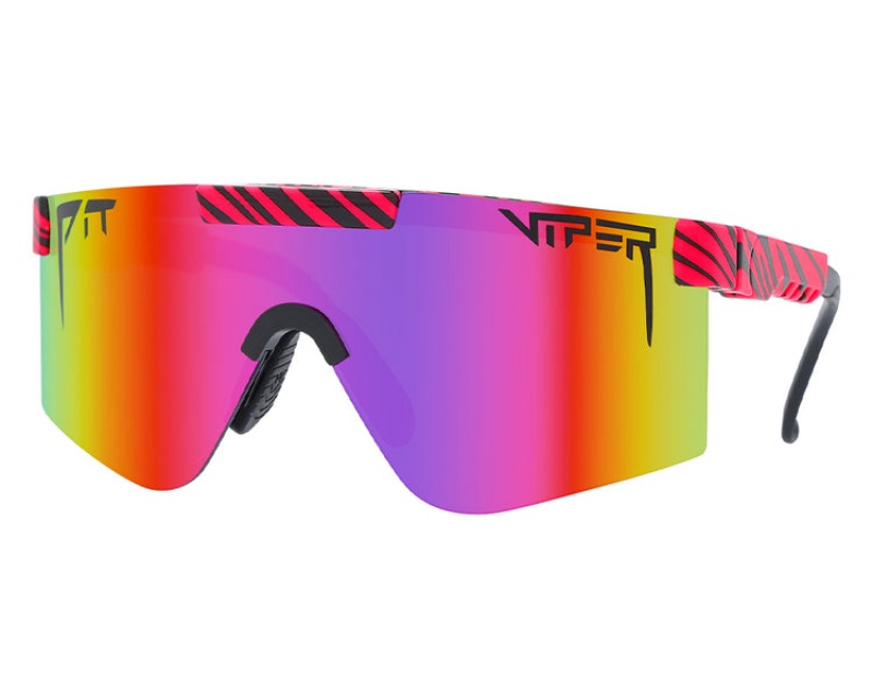 The 2000s Pit Viper Hot Tropics Polarized Rojos Negros | 1284AJWFH