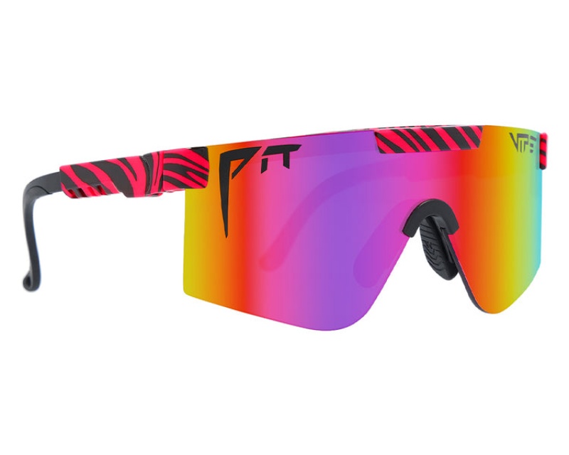The 2000s Pit Viper Hot Tropics Polarized Rojos Negros | 1284AJWFH