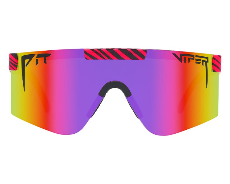 The 2000s Pit Viper Hot Tropics Polarized Rojos Negros | 1284AJWFH
