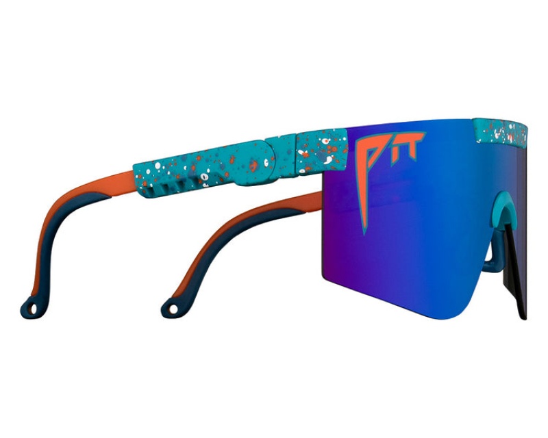 The 2000s Pit Viper Marina Polarized Azules Naranjas | 5816AIGOD