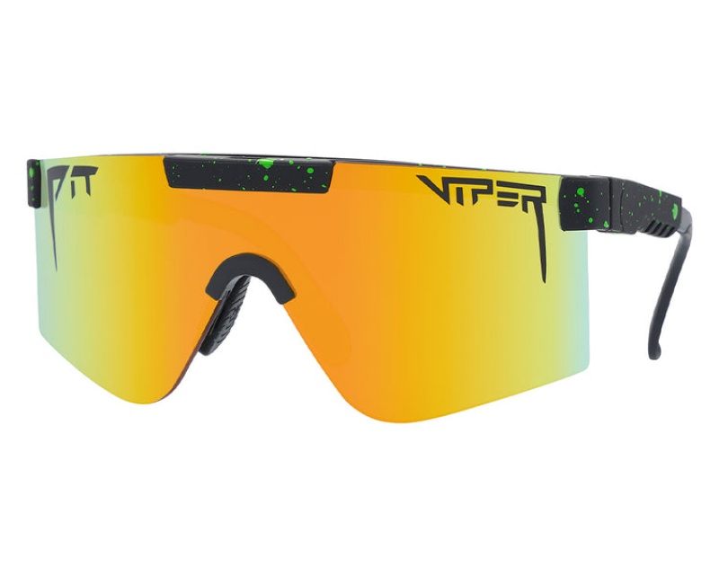 The 2000s Pit Viper Monster Bull Polarized Negros Verdes | 3809FJQST