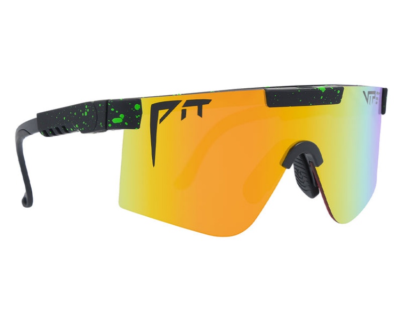 The 2000s Pit Viper Monster Bull Polarized Negros Verdes | 3809FJQST