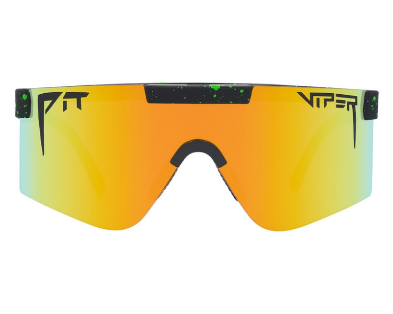 The 2000s Pit Viper Monster Bull Polarized Negros Verdes | 3809FJQST